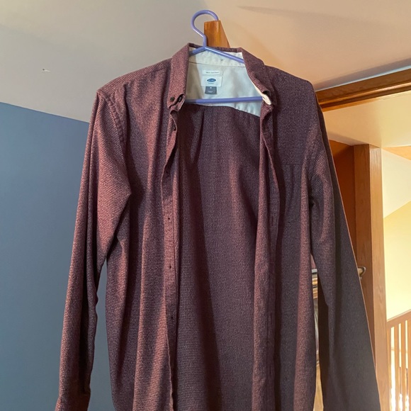 wintery old navy button down - Picture 1 of 2